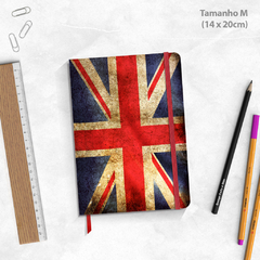 Sketchbook Bandeira UK - Design Feito à Mão