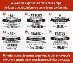 Imagem do Caderno de Receitas Personalizado