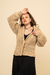 CARDIGAN ISQUIA BEIGE - comprar online