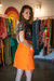 FALDA CORTA "CARMEN" NARANJA - comprar online