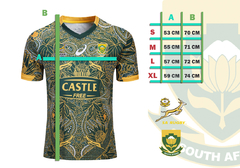 Camiseta de rugby Sudàfrica Centenario, Edición limitada. Springboks