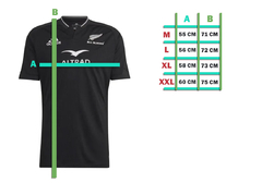 Camiseta de rugby All Blacks, Nueva Zelanda ALTRAD - FREEMASONS BOUTIQUE