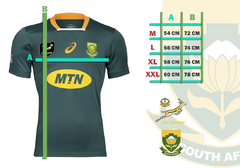 Camiseta de rugby Sudáfrica, Springboks en internet
