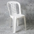 SILLA GARDENLIFE F850000 BISTRO S/APOYABRAZOS BLANCA