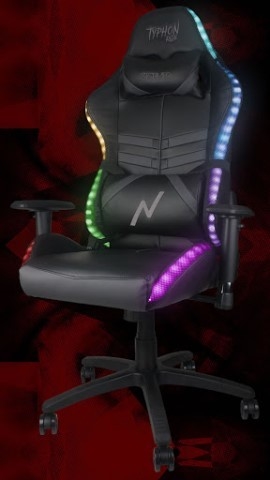 Silla Gamer Typhon RGB