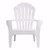 Sillon GARDEN LIFE Miami Plastico Blanco *