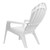 Sillon GARDEN LIFE Miami Plastico Blanco * en internet