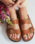 Birken de cuero natural con hebillas