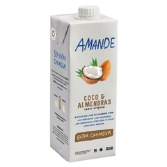 LECHE DE ALMENDRAS C/ COCO S/ AZUCAR AMANDE X 1 LT S/TACC