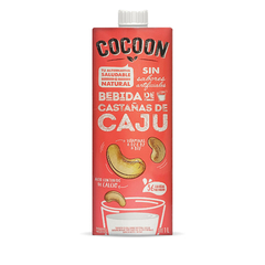 LECHE CAJU COCOON SIN AZUCAR X 1 LT S/TACC