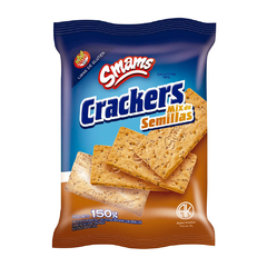 GALL. CRACKERS C/ SEMILLAS SMAMS X 150 GS