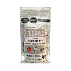 COOKIES CHOCOLATE SIN AZUCAR DOLCE AMORE X 100 GRS S/TACC