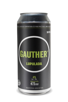 CERVEZA GAUTHER LUPULADA LATA X 473 CC S/TACC