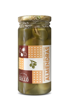 ACEITUNAS RELLENAS CON ALMENDRA GULLO VIDRIO X 200 GS