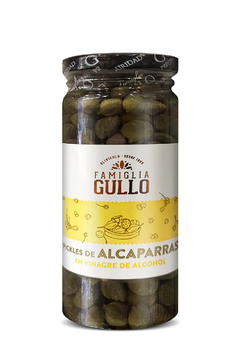 ALCAPARRAS EN VINAGRE GULLO FRASCO VIDRIO X 200 GS