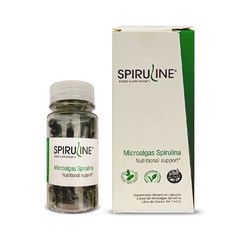 SPIRULINE MICROALGAS SPIRULINA 30 GRS (100 CAPSULAS)