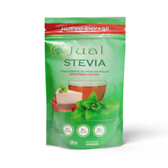 ENDULZANTE STEVIA POLVO JUAL X 220 GR VEGANO Y S/TACC