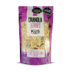 GRANOLA BERRIES KOS FOOD X 1 KG BOLSA TERMOSELLADA