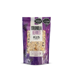 GRANOLA BERRIES KOS FOOD X 400 GRS BOLSA TERMOSELLADA