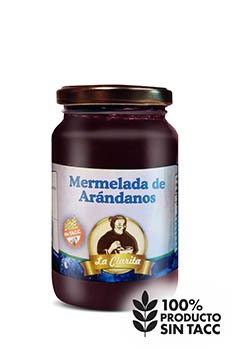 MERMELADA ARÁNDANOS TRAD. LA CLARITA VIDRIO X 450 GS - comprar online