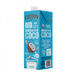 LECHE DE COCO SIN AZUCAR AGREGADA COCOON X 1 LT S/TACC - comprar online