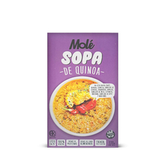 SOPA DE QUINOA MOLE CAJA X 120 GRS SIN TACC