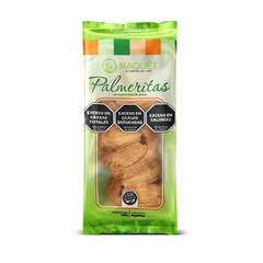 GALLETITAS PALMERITAS DE HOJALDRE NAQUET X 160 GRS S/TACC