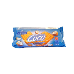 GALLETITAS CUADRADITAS SABOR COCO NATUZEN X 130 GS S/TACC