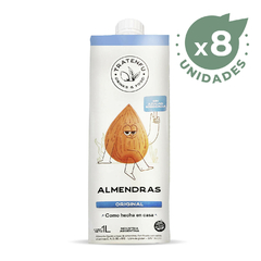 LECHE ALMENDRAS ORIGINAL S/ AZUCAR TRATENFU 8X1 LT S/TACC