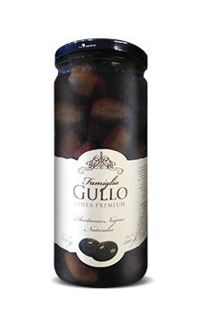 ACEITUNAS NEGRAS EXTRA GRANDES SALMUERA 800 GS