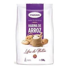 HARINA DE ARROZ PREMIUM PADOAN X 500 GS S/TACC