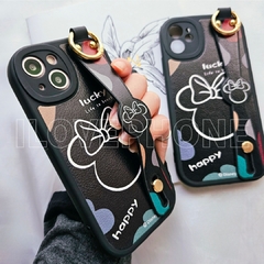 Happy Minnie Case con Agarre