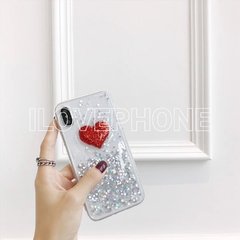 Pink & Red Heart - ilovephone
