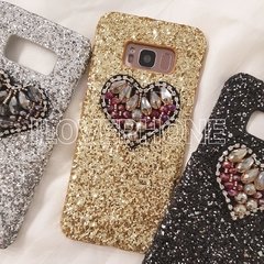 Glitter & Corazón Cristal - Samsung