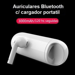 Auricular Inalambrico Bluetooth con Cargador - Un solo lado