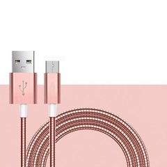 Cable Mallado Metálico - MicroUSB / TipoC / Lightning