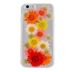 Funda flor real - transparente