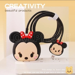 Protector de Cable Cargador - MinnieMouse