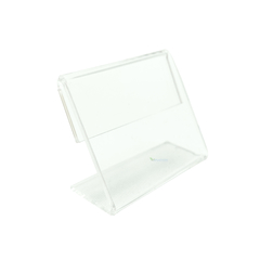 Display porta etiqueta de preço em acrílico cristal modelo L 3 Cm X 5 Cm na internet