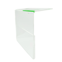 Display Porta Etiqueta Preço Gondola 8 X 9 Acrilico Cristal - loja online