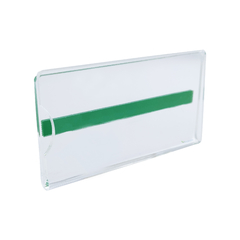 Display porta etiqueta de preço em acrílico cristal modelo U Nº 1 - comprar online