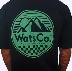Camiseta Wats Adventure Preta na internet