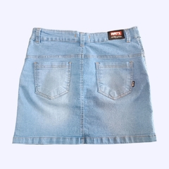 Mini Saia Watas Jeans Clean - comprar online