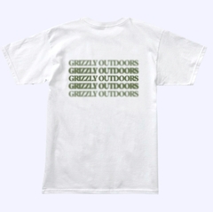 Camiseta Grizzly Catch This Fade (Branca)