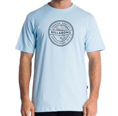 Camiseta Billabong Rotor (Azul Claro)