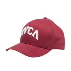 Boné Rvca Arched Snapback (Bordô)