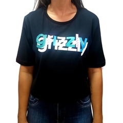 Cropped Grizzly To The Max (Preto)