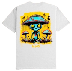 Camiseta Blunt Alien Mushroom (New White)