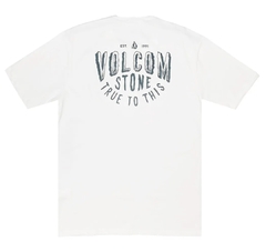 Camiseta Volcom Stone True To This (Off White) - comprar online