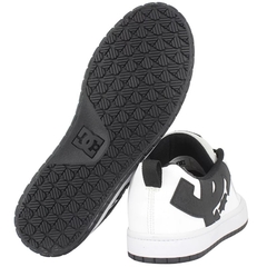 Tênis DC Shoes Court Graffik SD White Black White na internet